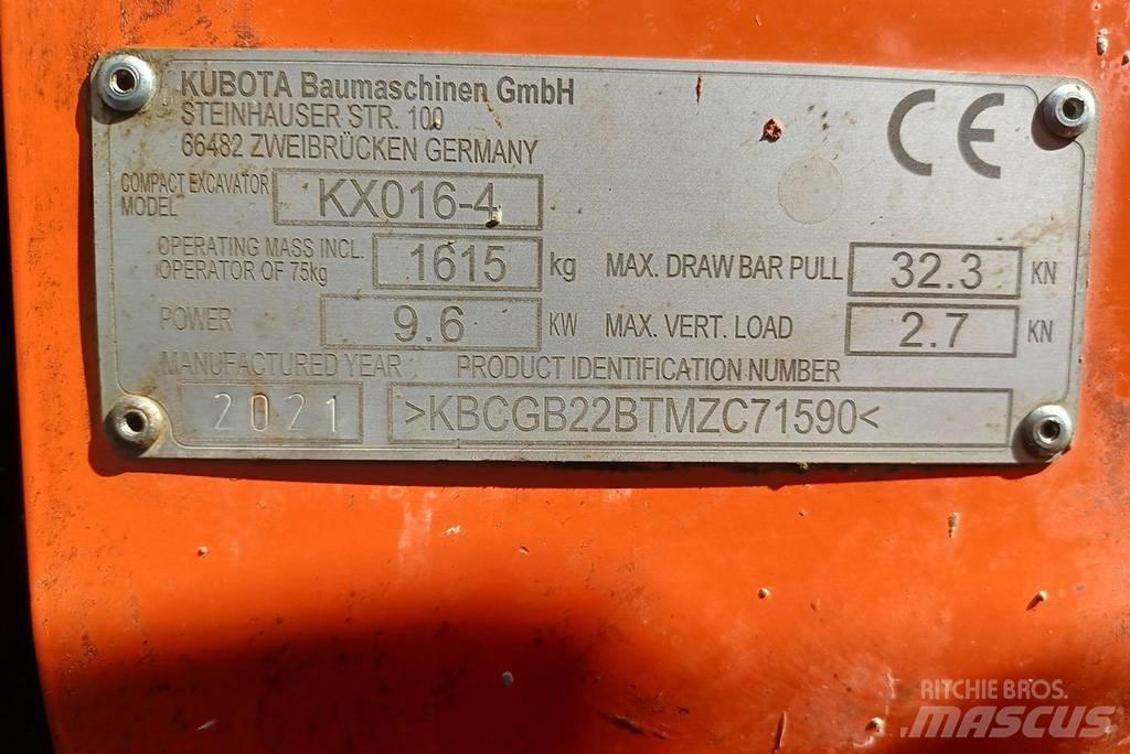Kubota KX016-4G Mini excavatoare < 7t