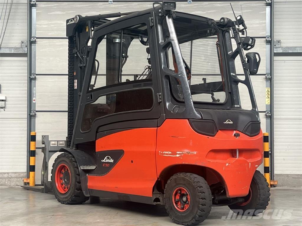 Linde E 50HL-01 Stivuitor electric