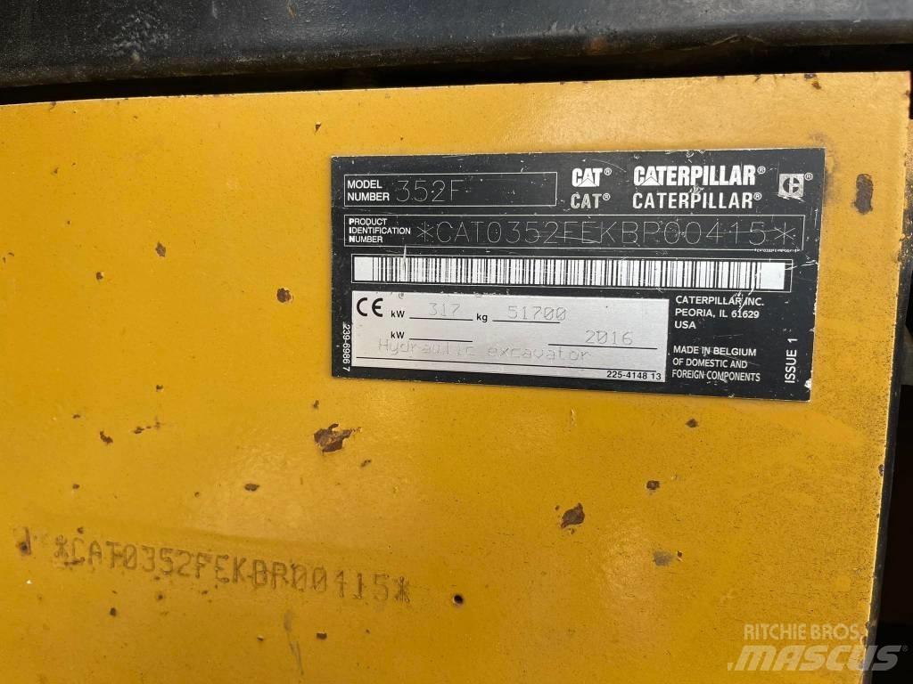 CAT 352FL Excavatoare pe șenile
