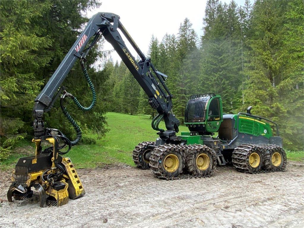 John Deere 1270 G Combine forestiere