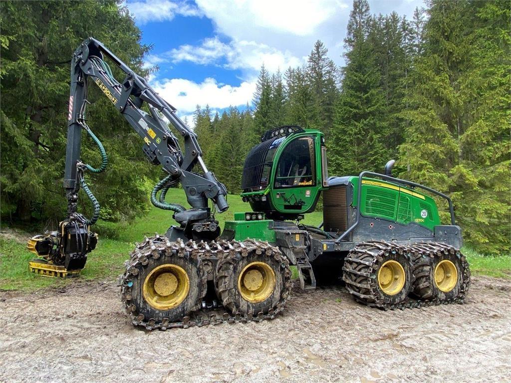 John Deere 1270 G Combine forestiere