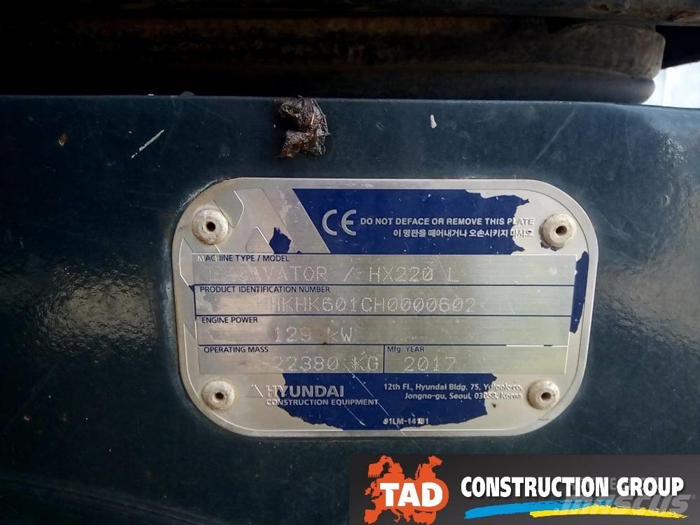 Hyundai HX 220 L Excavatoare pe șenile
