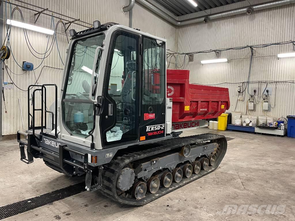Takeuchi TCR 50 Autobasculante cu senile