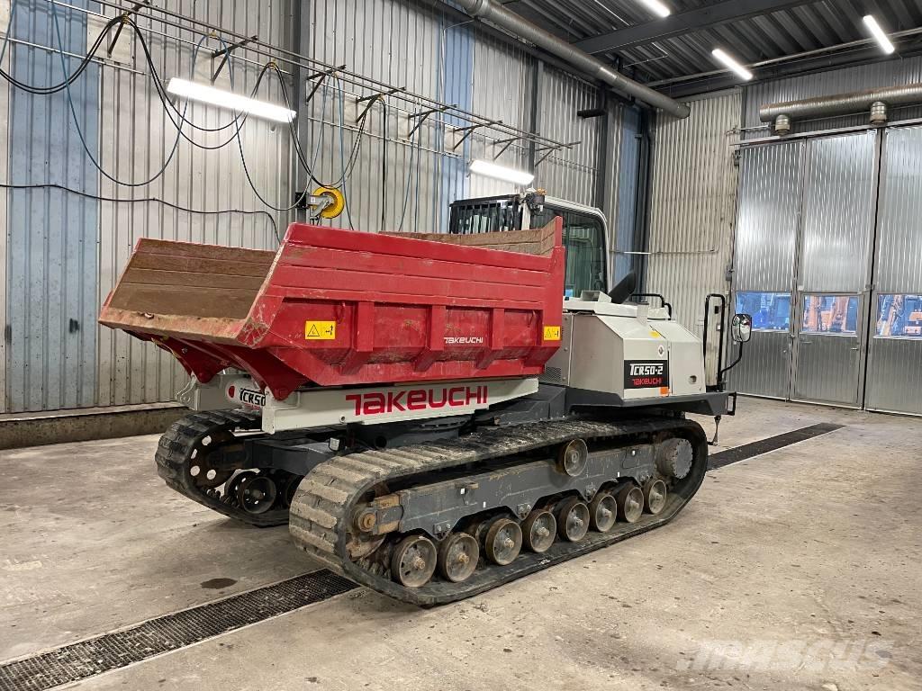Takeuchi TCR 50 Autobasculante cu senile