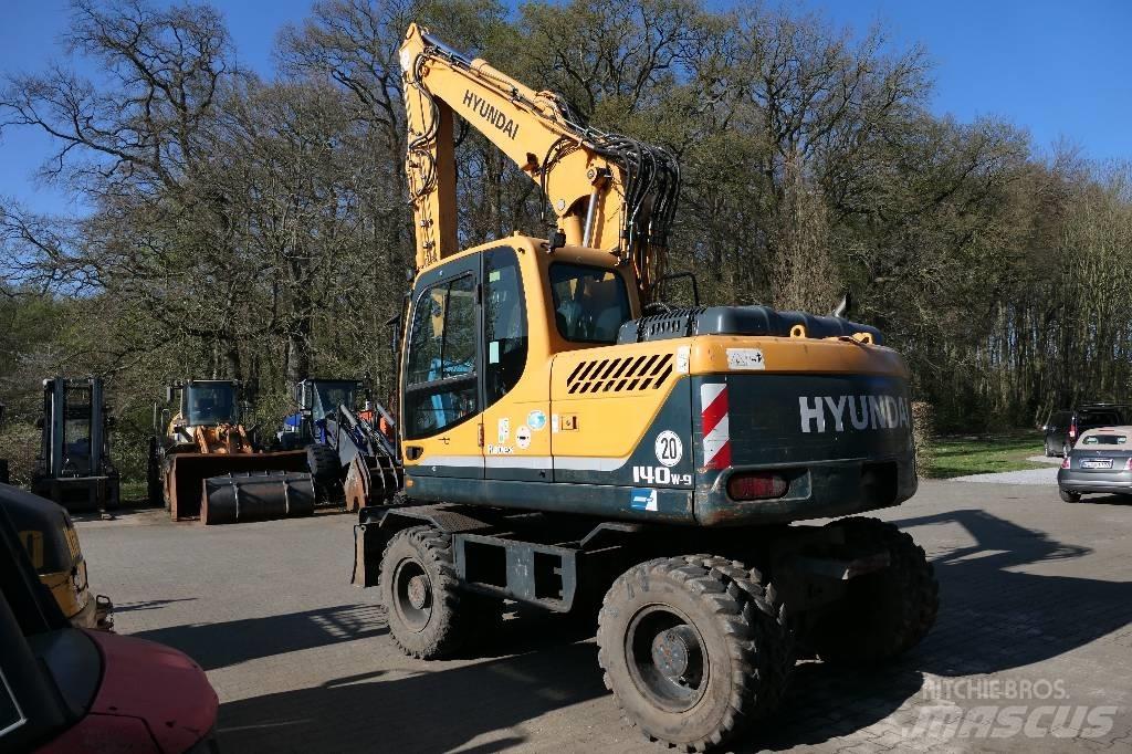 Hyundai 140-9 Excavatoare cu roti
