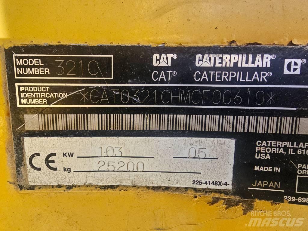 CAT 321C Excavatoare pe șenile
