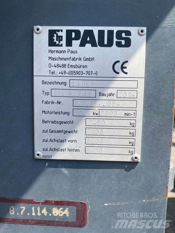 Paus TSL8.7 Incarcator pe pneuri