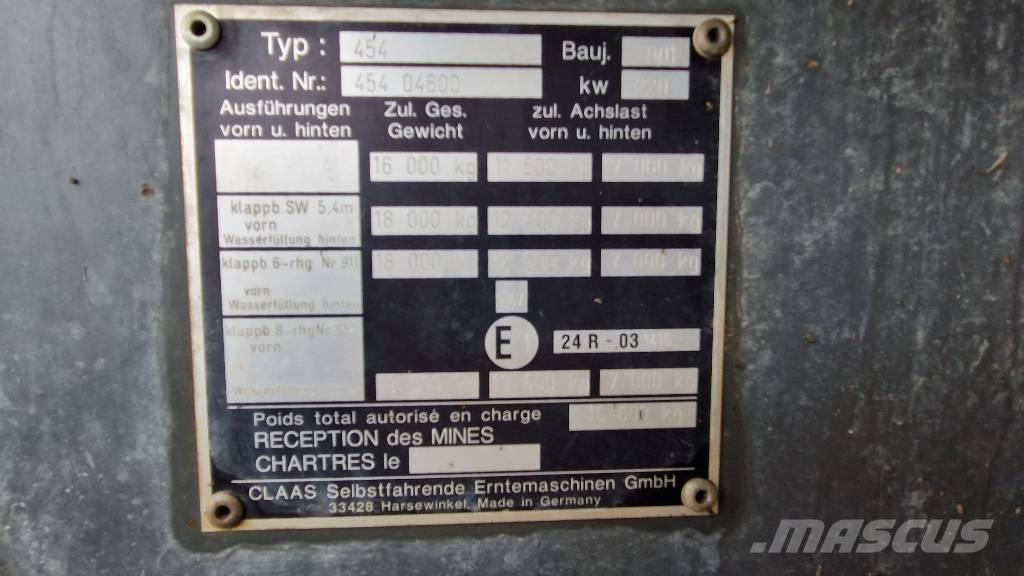 CLAAS lexion 460 Combine de secerat