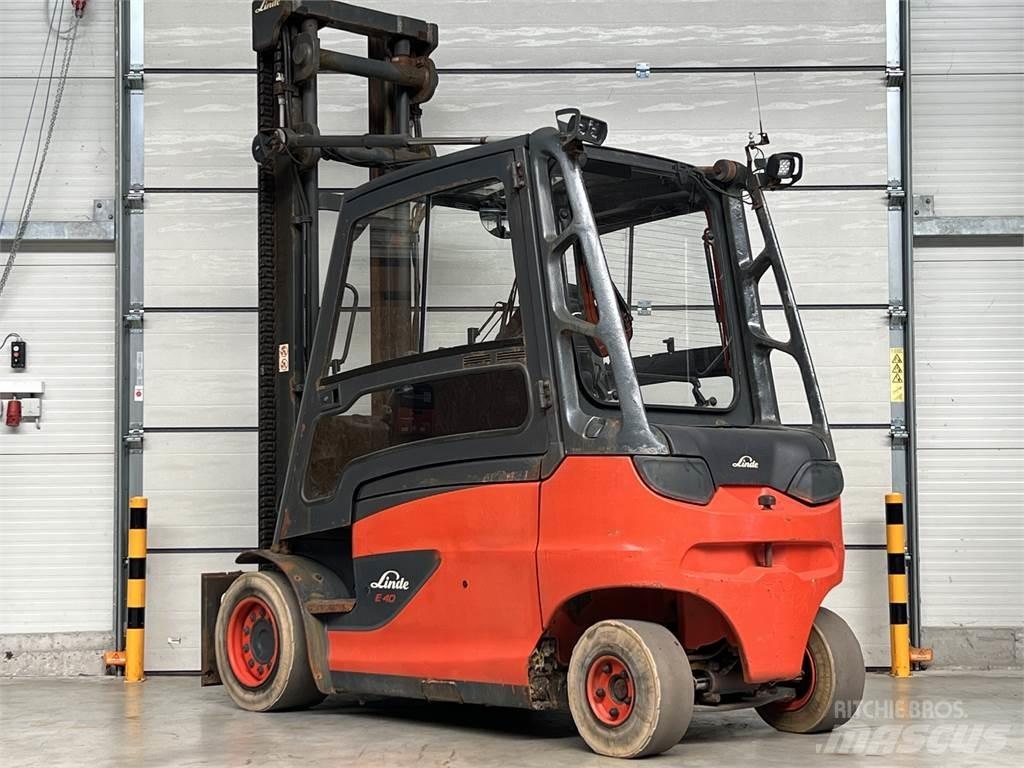 Linde E 40/600 HL Stivuitor electric