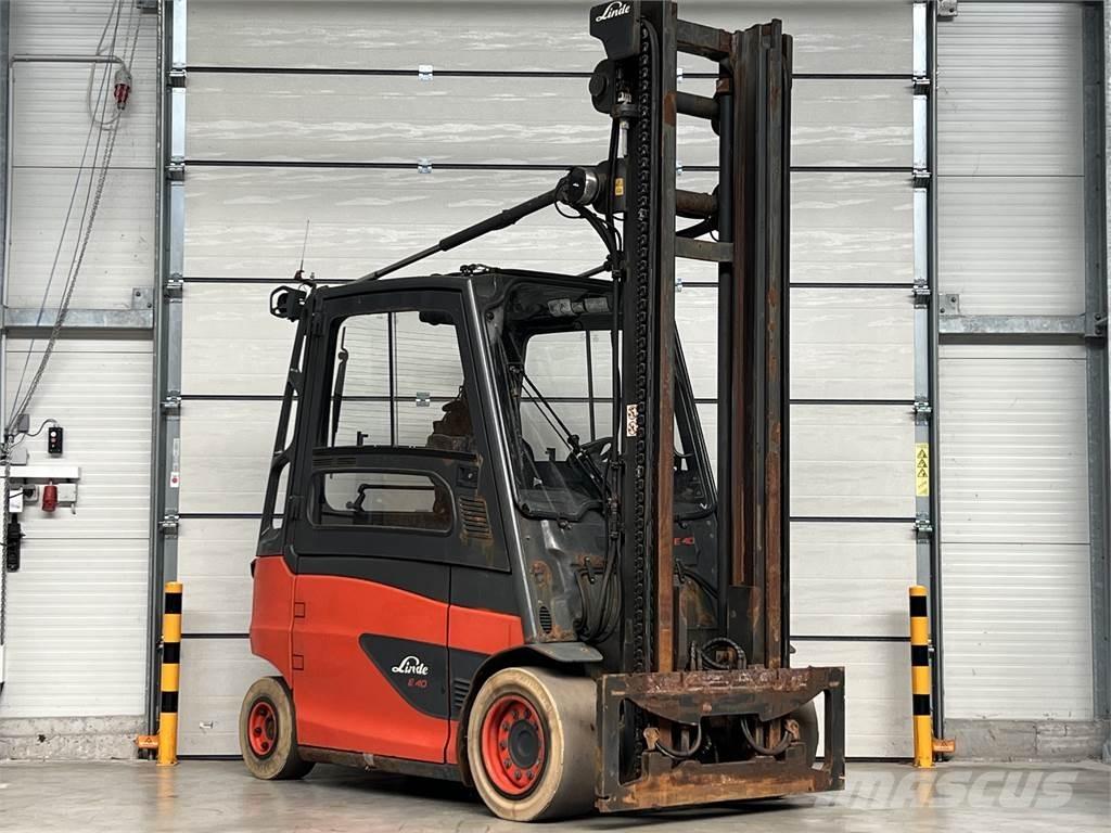 Linde E 40/600 HL Stivuitor electric