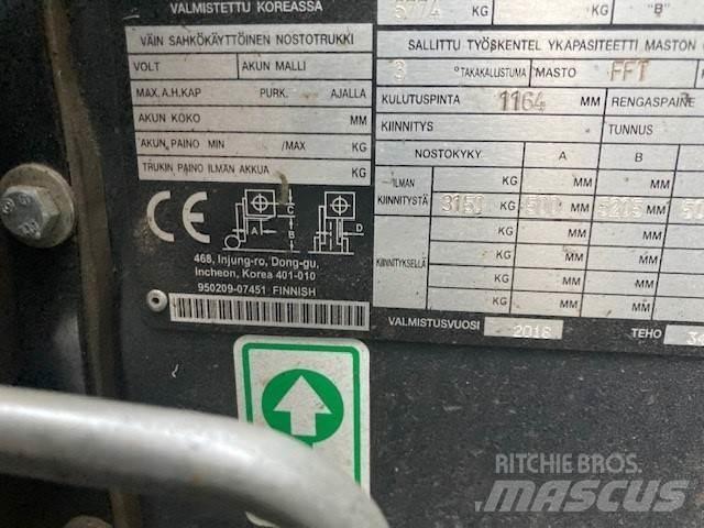 Doosan D35C-7 Stivuitor diesel