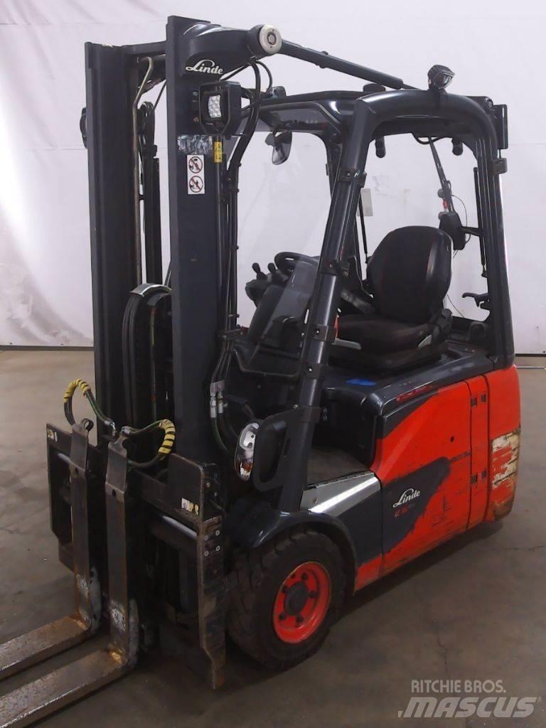 Linde E16C-02 Stivuitor electric