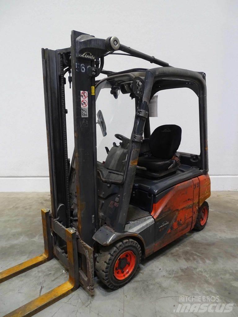 Linde E16P-02 Stivuitor electric