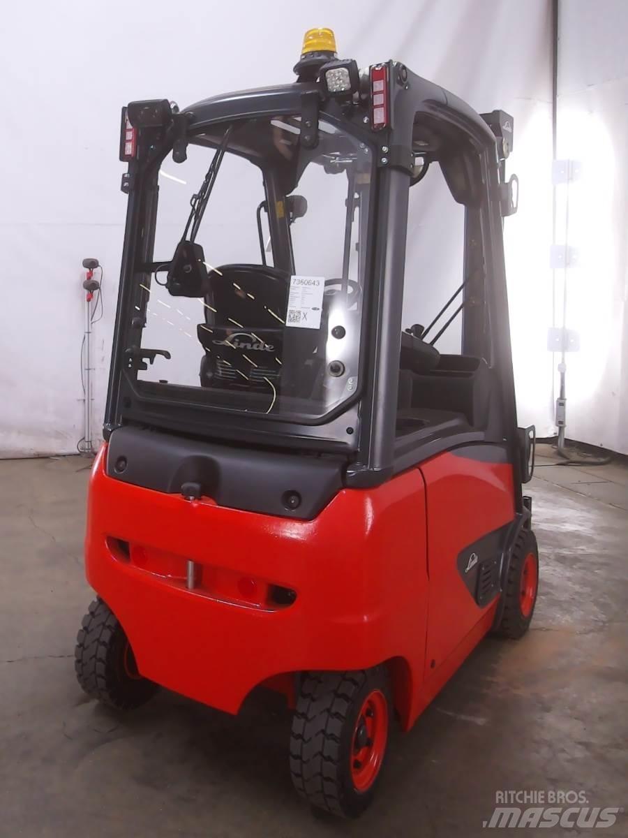 Linde E16PH-02 Stivuitor electric