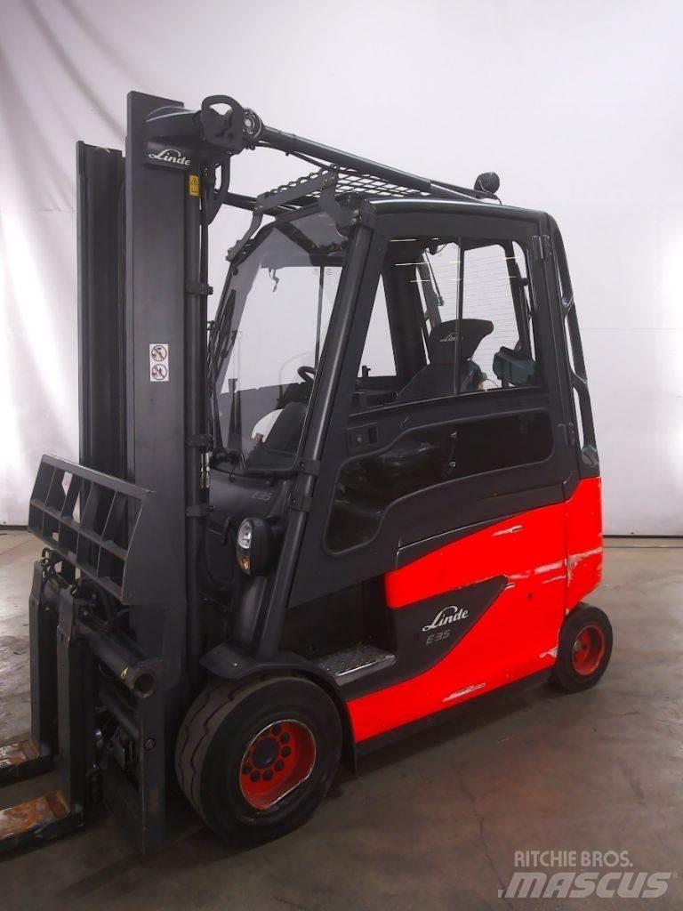 Linde E35HL-01 Stivuitor electric