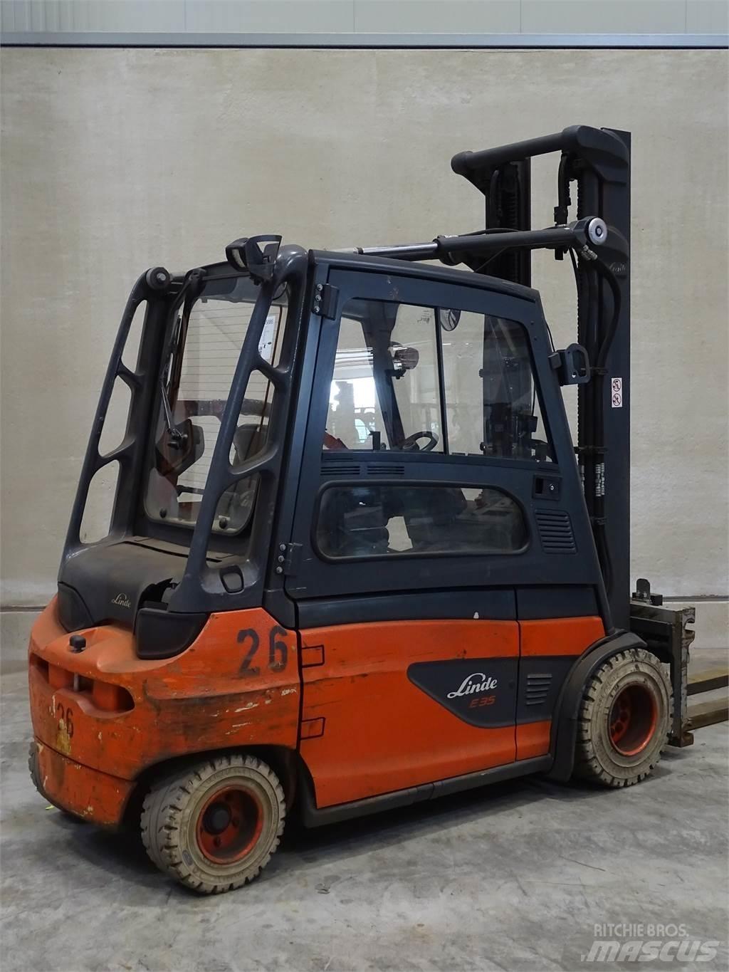 Linde E35L Stivuitor electric