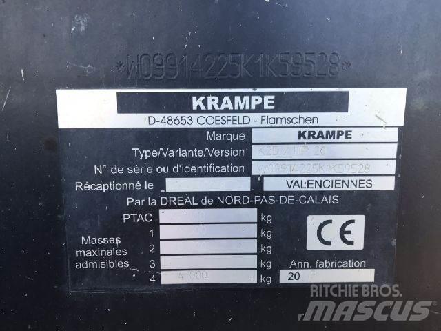Krampe HP20 Alte remorci