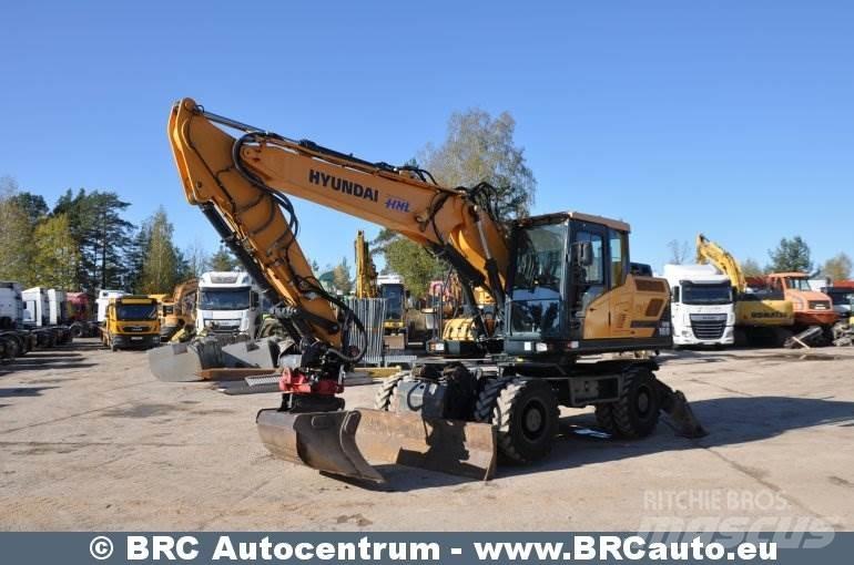 Hyundai HW160 Excavatoare cu roti