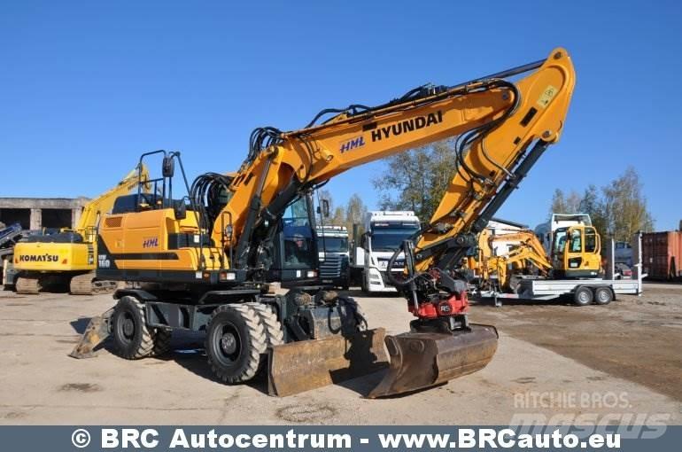 Hyundai HW160 Excavatoare cu roti