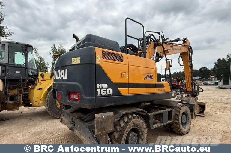 Hyundai HW160 Excavatoare cu roti