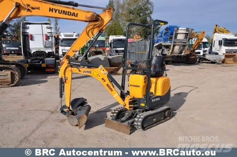 Hyundai HX10A Mini excavatoare < 7t