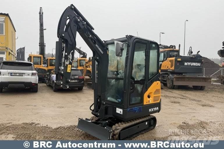 Hyundai HX19A Mini excavatoare < 7t