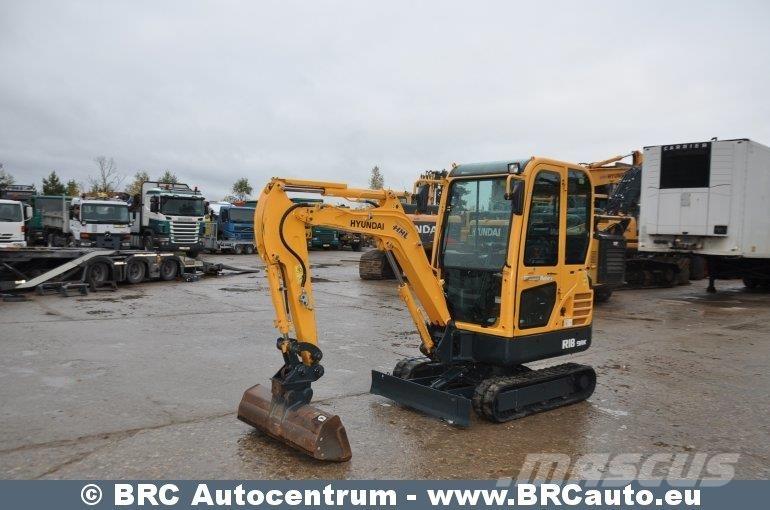 Hyundai R18-9AK Mini excavatoare < 7t