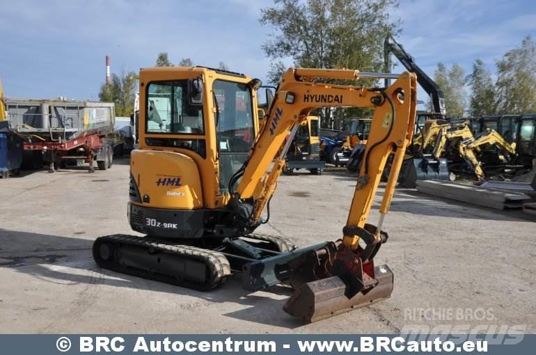 Hyundai R30Z-9AK Mini excavatoare < 7t