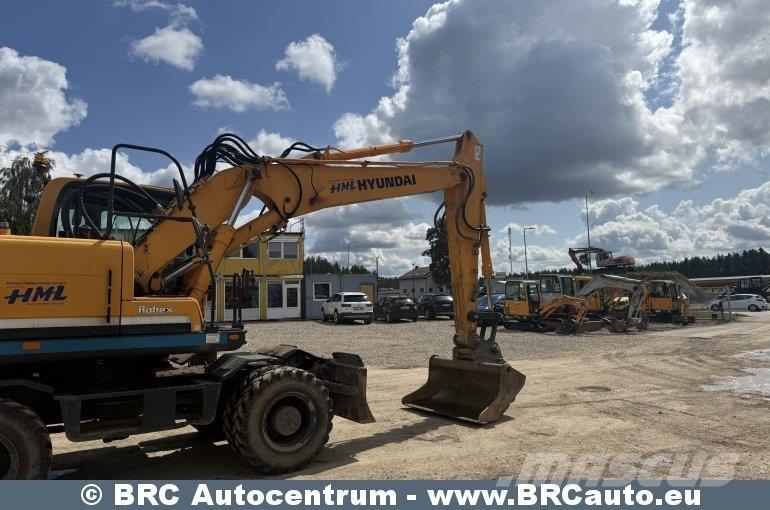 Hyundai Robex Excavatoare cu roti