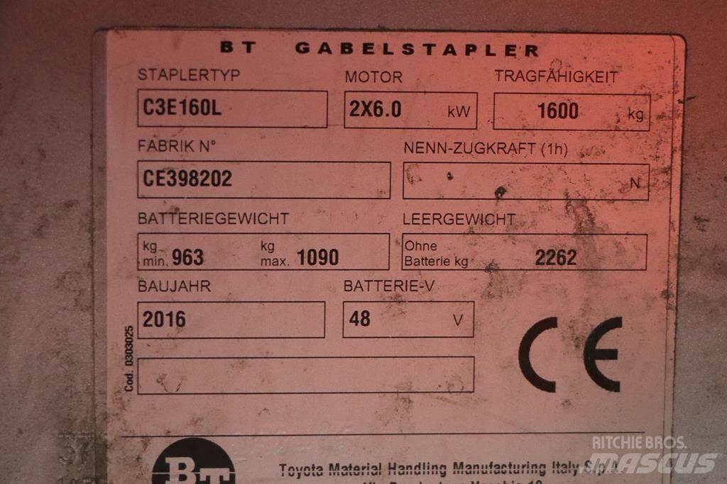 BT C3E160L Stivuitor electric