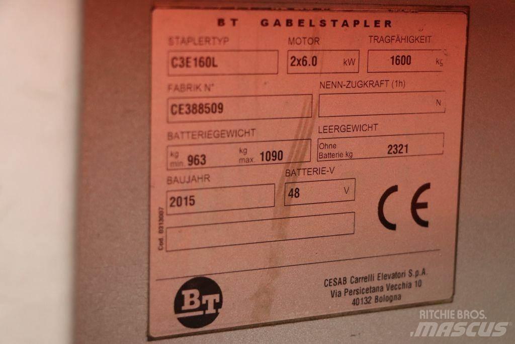 BT C3E160L Stivuitor electric