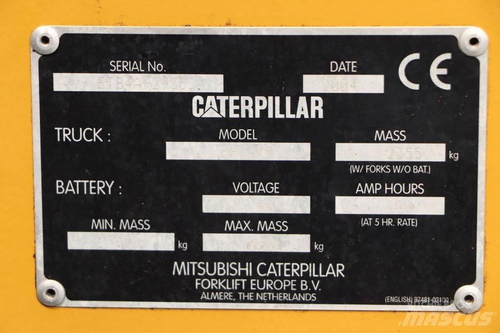 CAT EP16KT Stivuitor electric