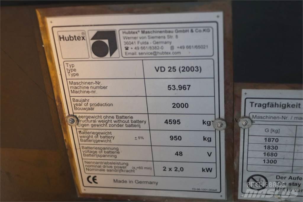 Hubtex VD 25 Încarcator lateral