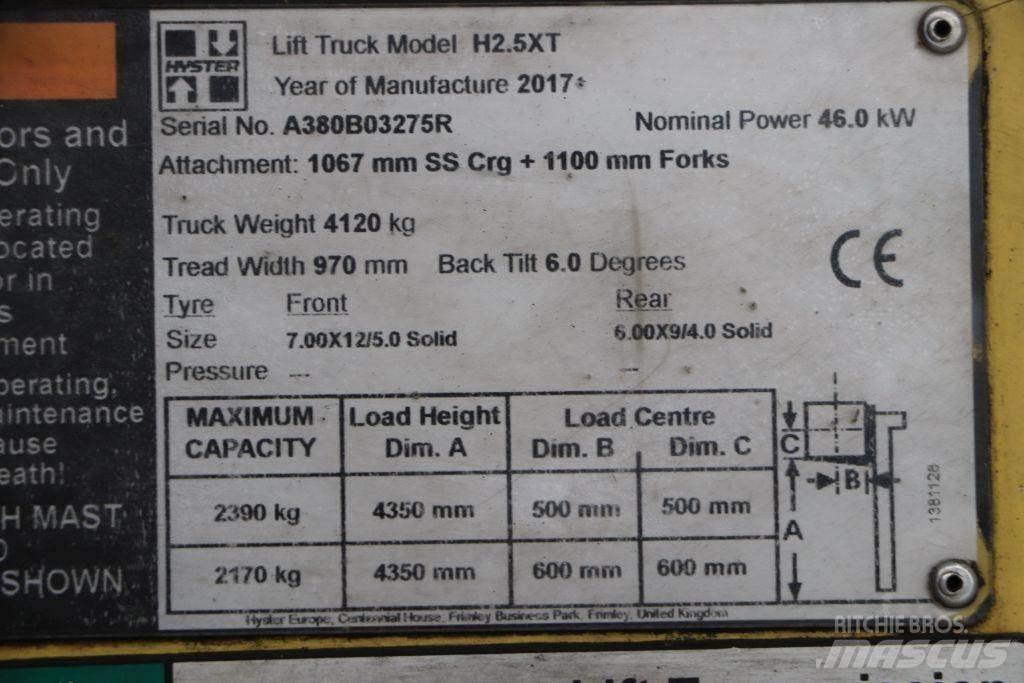 Hyster H2.5XT Stivuitor GPL