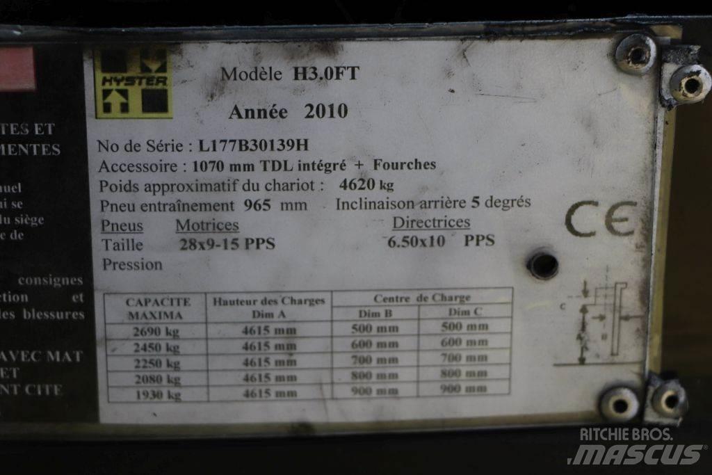 Hyster H3.0FT Stivuitor GPL