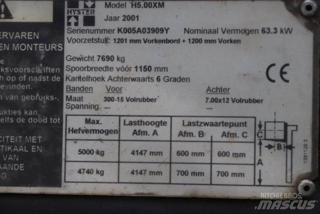 Hyster H5.00XM Stivuitor GPL