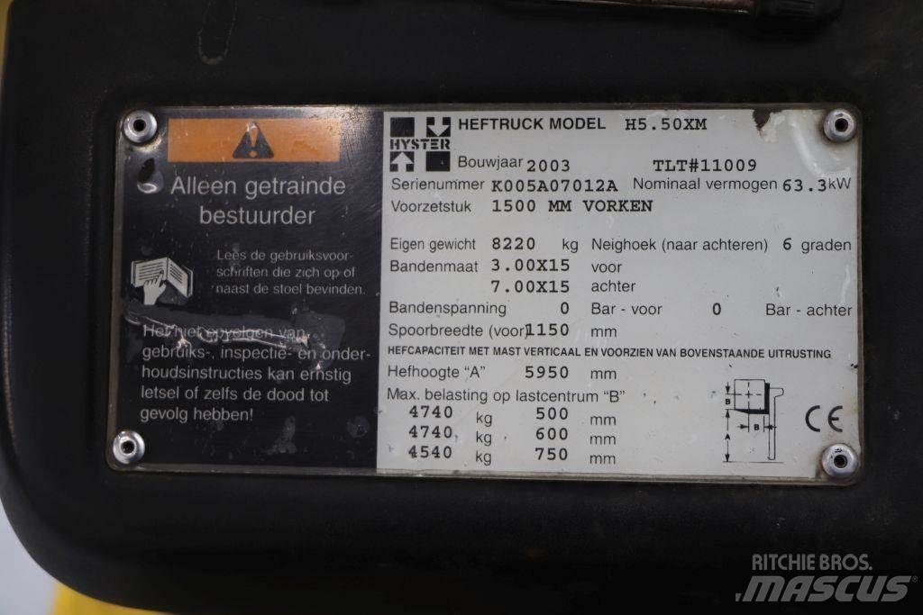 Hyster H5.50XM Stivuitor GPL