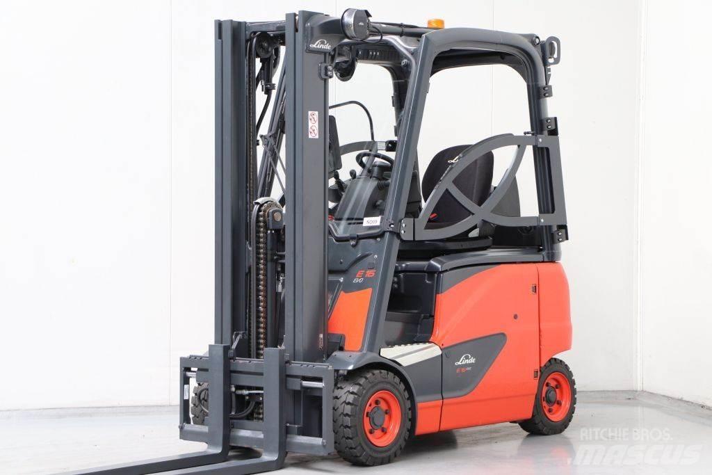 Linde E16PH-02 Stivuitor electric