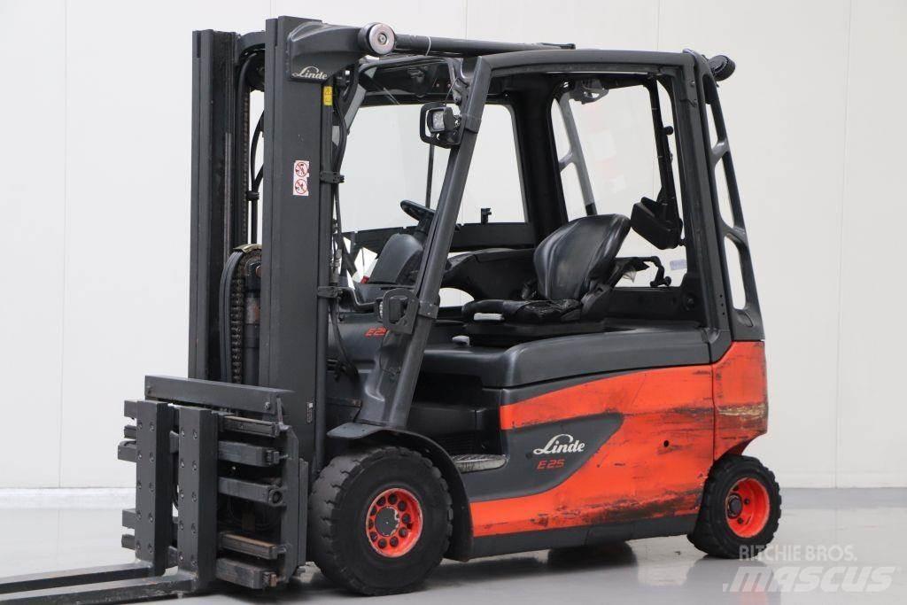 Linde E25L-01 Stivuitor electric