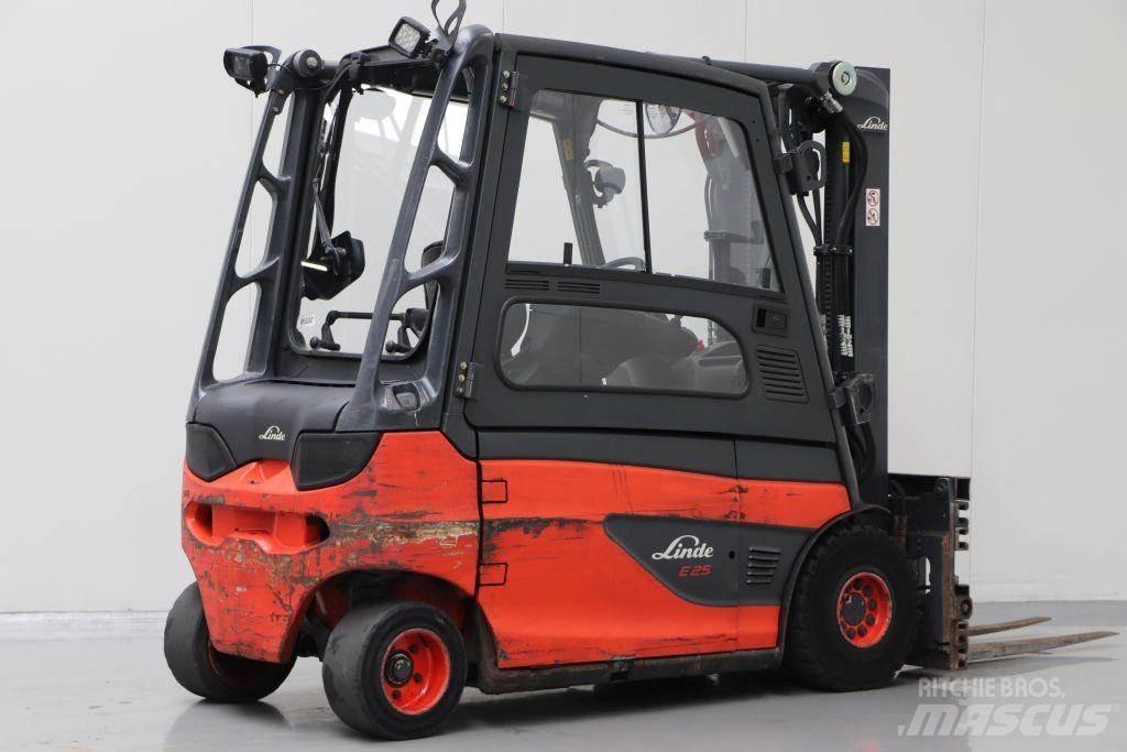 Linde E25L-01 Stivuitor electric