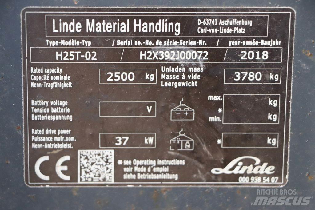 Linde H25T-02 Stivuitor GPL