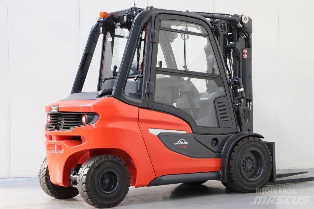 Linde H35D-01 Stivuitor diesel