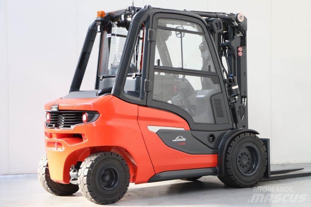 Linde H35D-01 Stivuitor diesel