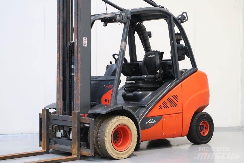 Linde H35D-02 Stivuitor diesel