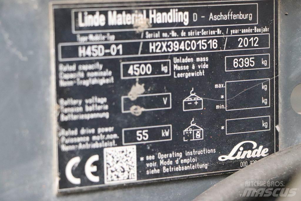 Linde H45D-01 Stivuitor diesel