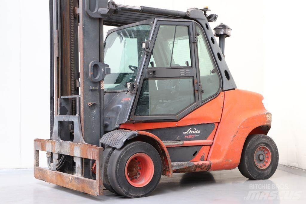 Linde H80D-03/900 Stivuitor diesel