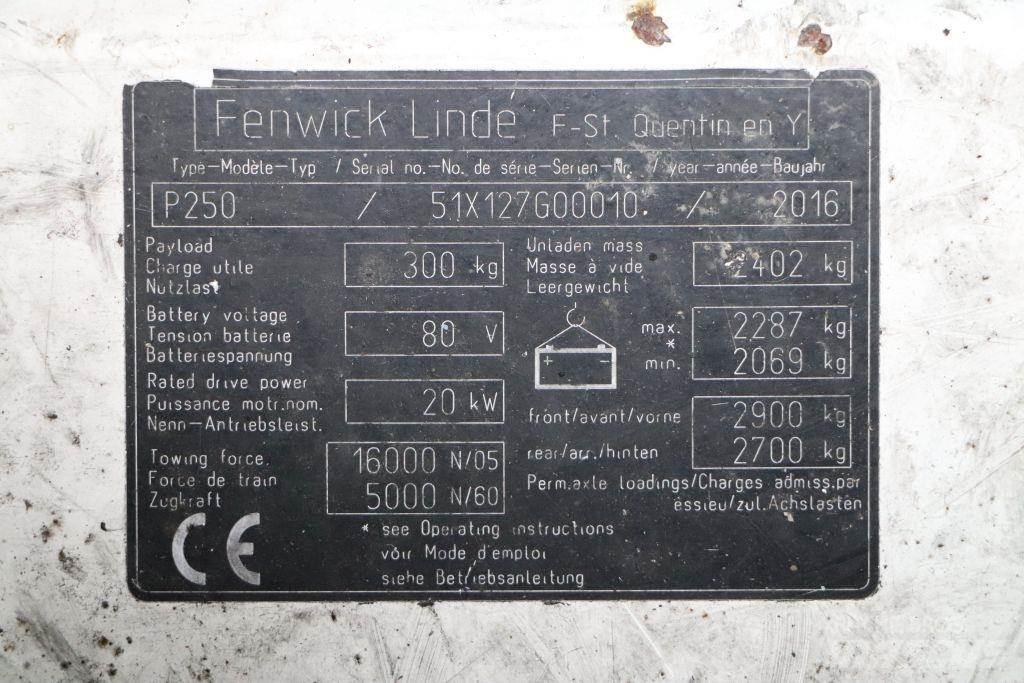 Linde P250 Camioane de tractiune
