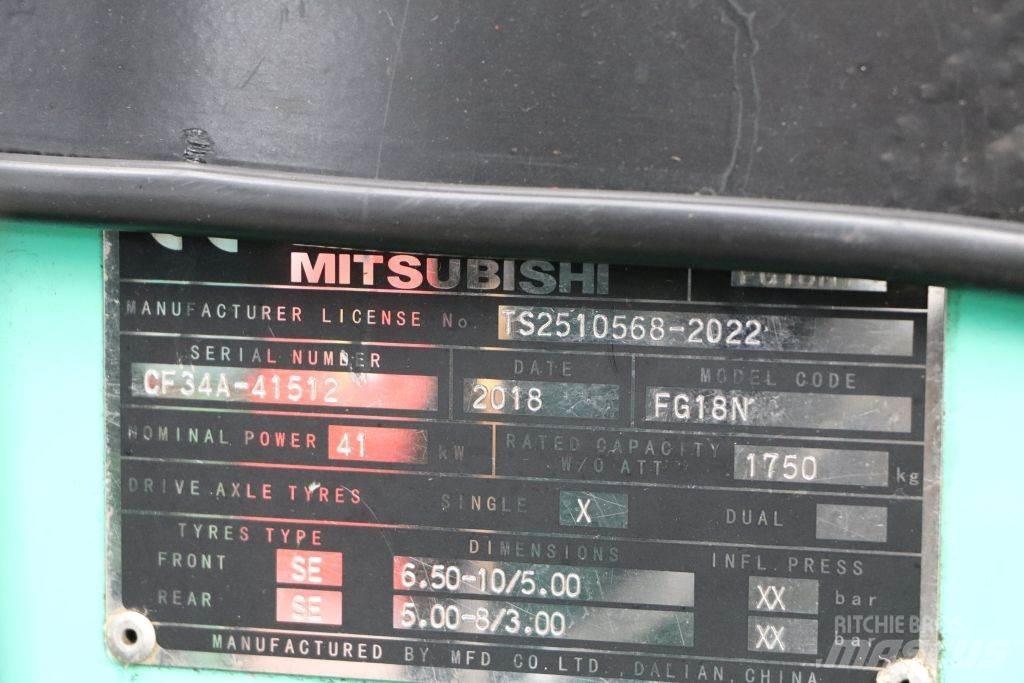Mitsubishi FG18NT Stivuitor GPL