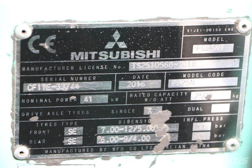 Mitsubishi FG25NT Stivuitor GPL