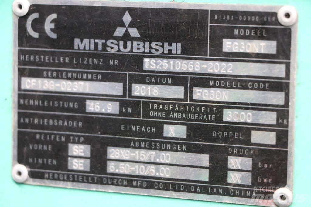 Mitsubishi FG30NT Stivuitor GPL